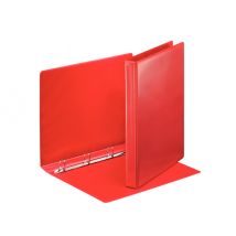 Presentatieringband Esselte Essentials panorama A4 4-rings D-mechaniek 20mm rood