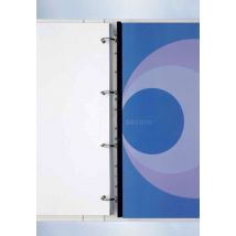 Filestrip GBC 21-gaats A4 transparant 100stuks