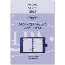 Agendavulling 2025 Kalpa A5 1dag/1pagina