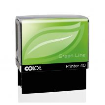 Tekststempel Colop 40 green line personaliseerbaar 6regels 59x23mm