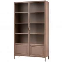 Vitrinekast Ronja Xl Metaal Military Brown