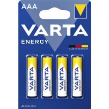 Batterij Varta Energy 4x AAA