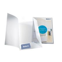 Offertemap Pearl 5 A4 met insteektas 2 kleppen transparant