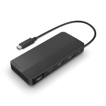 Lenovo 40B90000WW laptop dock & poortreplicator Bedraad USB 3.2 Gen 1 (3.1 Gen 1) Type-C Zwart