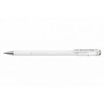 Gelschrijver Pentel K108-P fijn pastel wit