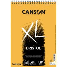 Tekenblok Canson XL Bristol A4 50 vel 180gr