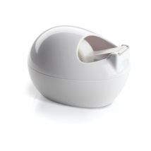 Plakbandhouder Scotch C36 Pebble wit + 1 rol magic tape 19mmx7.5m