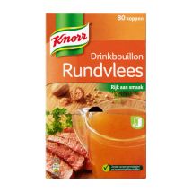 Drinkbouillon Knorr rundvlees 80 stuks
