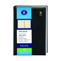 Schoolagenda 2026-2027 18mnd Ryam Executive Mundior 7dagen/2pagina's zwart