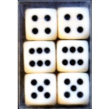 Dobbelstenen Verhaak 6 stuks