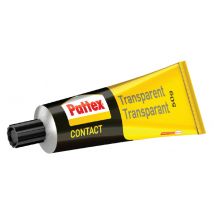 Contactlijm Pattex tube 50 gram op blister transparant
