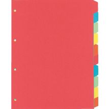 Tabbladen Kangaro 4-gaats PE410 10-delig assorti karton