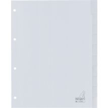 Tabbladen Kangaro 4-gaats G410F 10-delig+venster grijs PP