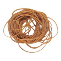 Elastiek Standard Rubber Bands 16 60x1.5mm 50gr 220 stuks bruin
