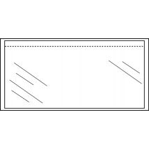 Paklijstenvelop Quantore zelfklevend onbedrukt 225x122mm 1000 stuks