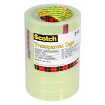 Plakband Scotch 550 19mmx66m transparant