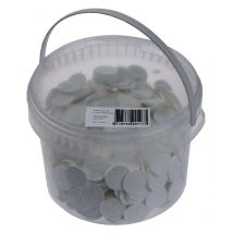 Consumptiemunt Combicraft wit 750 stuks