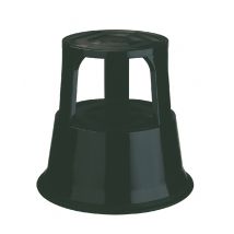 Opstapkruk Desq 420mm metaal zwart