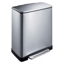 Pedaalemmer EKO E-Cube 18+28 liter rvs