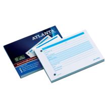 Kwitantieboekje Djois Atlanta A6 doorschrijf 50x2vel