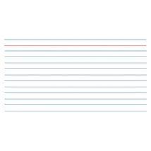 Systeemkaarten A7 75x105mm 100 stuks