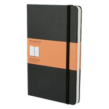 Notitieboek Moleskine large 130x210mm lijn zwart