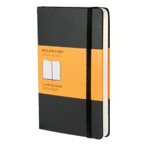 Notitieboek Moleskine pocket 90x140mm lijn zwart