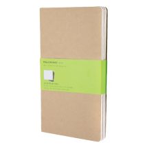 Schrift Moleskine 130x210mm blanco 160blz 70gr kraft