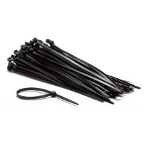 Kabelbinders IEZZY nylon 4.8x200mm D 49.5mm zwart 100 stuks