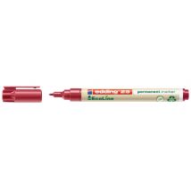Viltstift edding 25 EcoLine rond 1mm rood