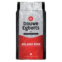 Koffie Douwe Egberts standaardmaling Melange Rood 1kg