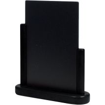 Krijtbord Securit 230x200x60mm zwart hout