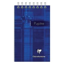 Notitieboek Clairefontaine Puptire 75x120mm spiraal lijn