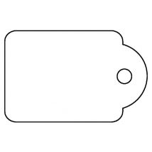 Label Apli karton nr 390 22x35mm wit 500 stuks