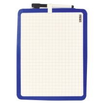 Whiteboard Desq 21x28cm tweezijdig magnetisch