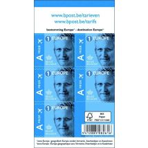 Postzegel Belgie Waarde 1 Europa pak à 50 stuks