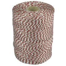 Touw Muller katoen 180 meter rood/wit