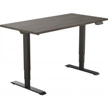 Elektrisch Zit-Sta Bureau Tsherysh Black Logan 160 x 80
