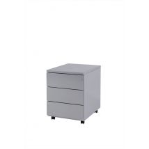 Ladenblok - 2 lades + lade met pennenbak - Zwart