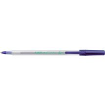 Balpen Bic Ecolutions round stic medium blauw