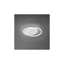 Plafoniera a led ORBIT Bianco Opaco 43W Perenz in alluminio