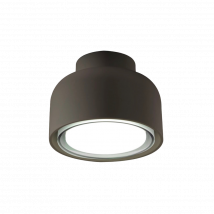 Plafoniera BOTTONE moderna in alluminio Bronzo 1xGX53