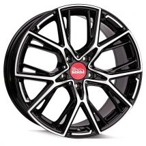 MAM WHEELS MAM B4 black front polished 8.5Jx19 5x120 ET50