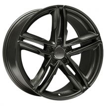 WHEELWORLD-2DRV WH11 dark gunmetal full painted 8.0Jx18 5x112 ET50
