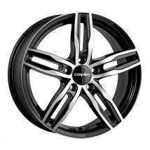 CARMANI CA 14 PAUL black polish 7.5Jx17 5x108 ET55