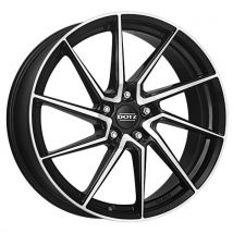DOTZ SPA DARK black/polished front 8.0Jx18 5x100 ET48