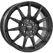 MONACO WHEELS MONACO RALLYE black glossy 7.0Jx17 4x100 ET40