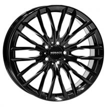 MONACO WHEELS MONACO GP2 black glossy 8.0Jx18 5x120 ET35