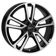 ALUTEC TORMENTA diamantschwarz frontpoliert 8.0Jx19 5x112 ET45