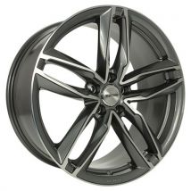 GMP ATOM anthrazit diamantgeschliffen 10.0Jx21 5x112 ET30
